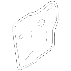 Water Deflector - Mazda (S084-72-862)