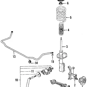 Steering Knuckle - Mazda (LB83-33-031)