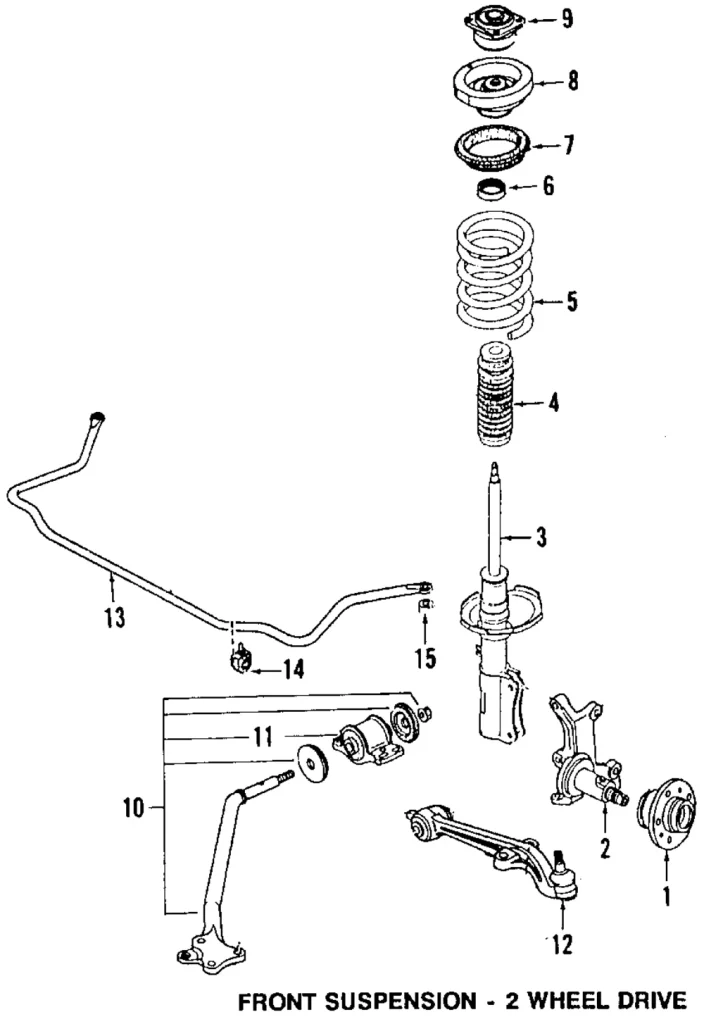Steering Knuckle - Mazda (LB83-33-031)