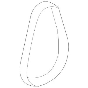 Engine Coolant Thermostat Gasket - Mazda (LF03-15-165A)