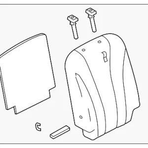 Seat Back Assembly - Mazda (CG88-88-230-02)