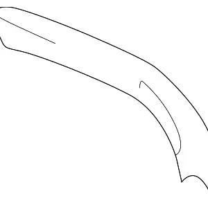 Rear Hook Plate - Mazda (NC10-R1-582D)