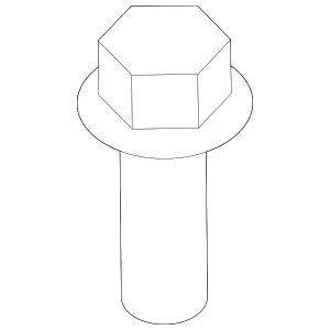 Center Grille Clip - Mazda (F151-51-833)