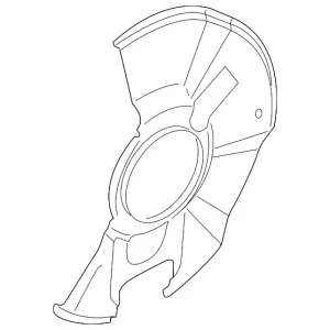 Splash Shield - Mazda (DF71-33-261)