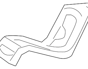 Radiator Assembly Lower Bracket - Mazda (N3H1-15-231)