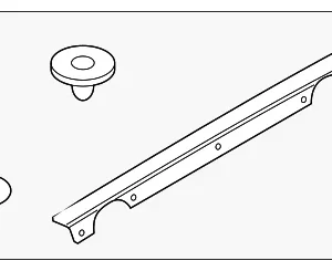 Upper Weather-Strip - Mazda (KMV7-62-76Y)