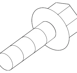 Shutter Screw - Mazda (BCJH-51-144)