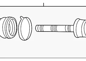 Outer Joint Assembly - Mazda (GG85-22-510)
