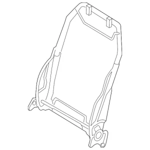 Seat Back Frame - Mazda (KD37-88-68X)