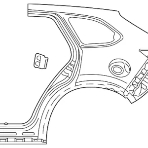 Quarter Panel - Mazda (TKY8-70-410B)