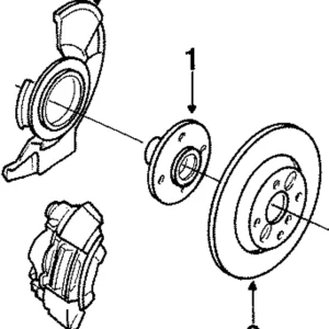 Rotor - Mazda (B530-33-25XE)
