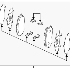 Brake Pads Front - Mazda (TAY0-33-28Z)