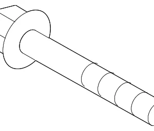 Torque Arm Bolt - Mazda (9YA0-2A-234)