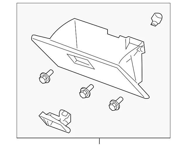 Glove Box Assembly - Mazda (ZZCA-64-030-05)