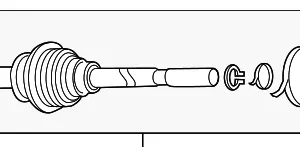 Outer Cv Joint - Mazda (FTD5-22-510)
