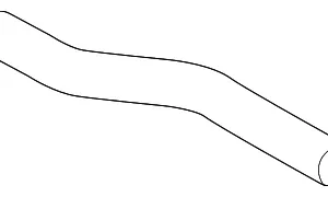 Overflow Hose - Mazda (PEAR-15-381)