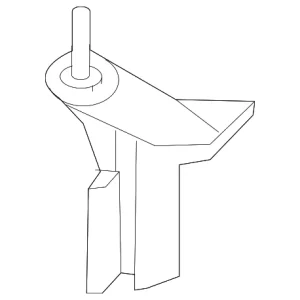 Inner Rail Support Plate - Mazda (C236-54-350)