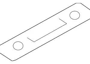 Lift Gate Hole Cover - Mazda (D10E-62-866A)