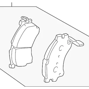 Brake Pads - Mazda (ZZCA-33-23ZA)