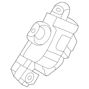 Fuel Filler Door Lock Actuator - Mazda (BCJH-56-890D)