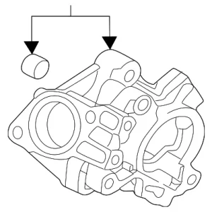 Diesel Exhaust Fluid (Def) Pump Cover - Mazda (PY01-10-190)