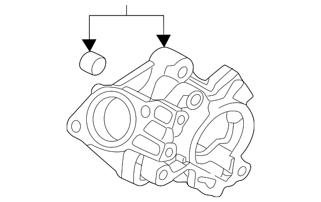Diesel Exhaust Fluid (Def) Pump Cover - Mazda (PY01-10-190)