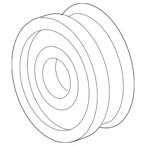 Pulley - Mazda (N3H1-18-W11)