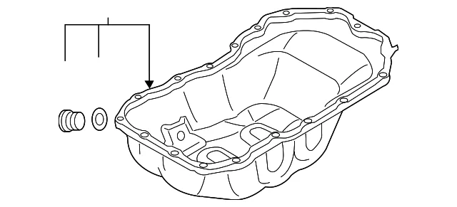 Oil Pan - Mazda (PEDD-10-400B)