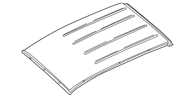 Roof Panel - Mazda (ECY1-70-600C)