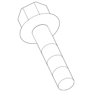 Lower Control Arm Bolt - Mazda (9YA0-2A-041)
