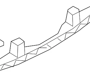 Stay Bracket - Mazda (BDTS-50-290)