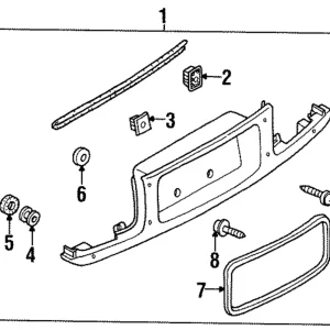 Panel Assembly Gasket - Mazda (G030-51-914)