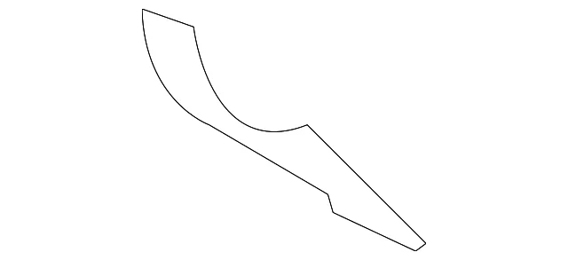 Front Weather-Strip Retainer Clip - Mazda (TK52-72-762)