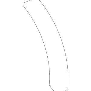 Rear Spoiler Outer Seal - Mazda (VA41-51-954)