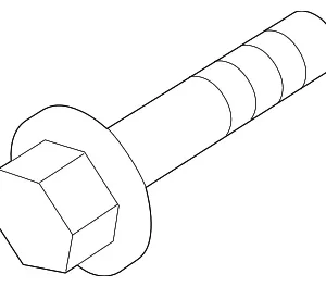 Lower Control Arm Front Bolt - Mazda (9YA0-21-603C)