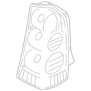 Combo Lamp Assembly - Mazda (EF91-51-170C)