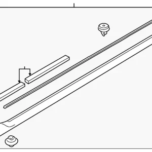 Rocker Molding - Mazda (B30K-V4-910F)