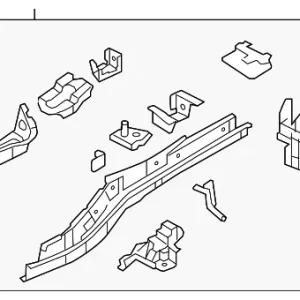 Side Member Assembly - Mazda (BBM4-53-810B)