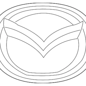 Emblem - Mazda (T032-51-731A)