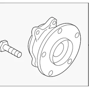 Hub Assembly - Mazda (B45A-26-15X)