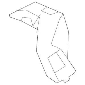 Heater Duct - Mazda (DB2H-61-158)