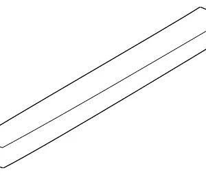 Rocker Molding Protector - Mazda (BN3V-51-RC2)