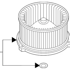 Blower Motor - Mazda (GHP9-61-B10)