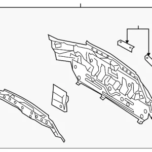 Rear Body Panel - Mazda (FE01-70-750H)