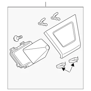 Shift Panel - Mazda (CD84-64-340-34)