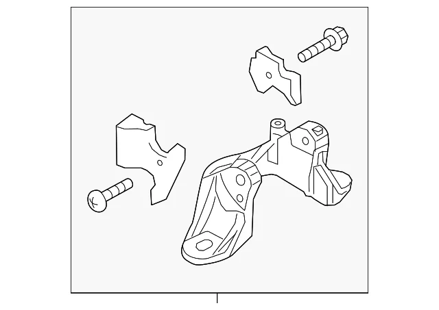 Trans Mount Bracket - Mazda (KD45-39-08YB)