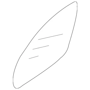 Mirror Glass - Mazda (ZZC0-69-1G1)