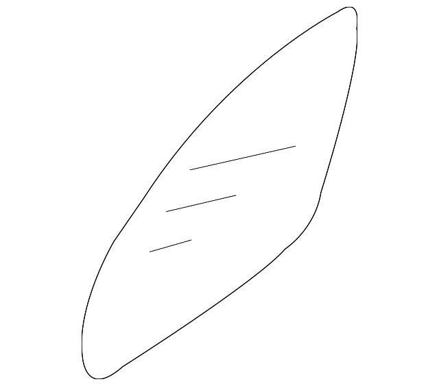 Mirror Glass - Mazda (ZZC1-69-1G1A)