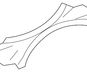 Hold Down Clamp - Mazda (NE51-56-031D)