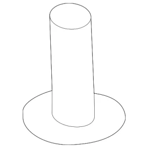 Deflector Rivet - Mazda (9025-84-814)